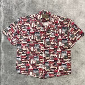 North river mens button up top